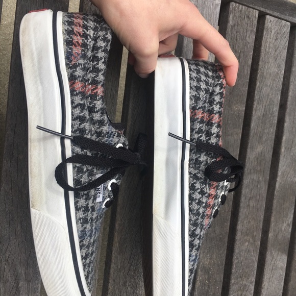 VANS Rare Plaid/Woven Grey Low-tops WO’s 6.5, M 5 - Picture 5 of 5